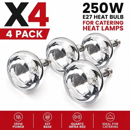 Pack 250w e27 wärmelampe - -,